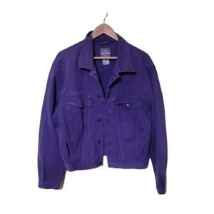 Purple Denim Jacket